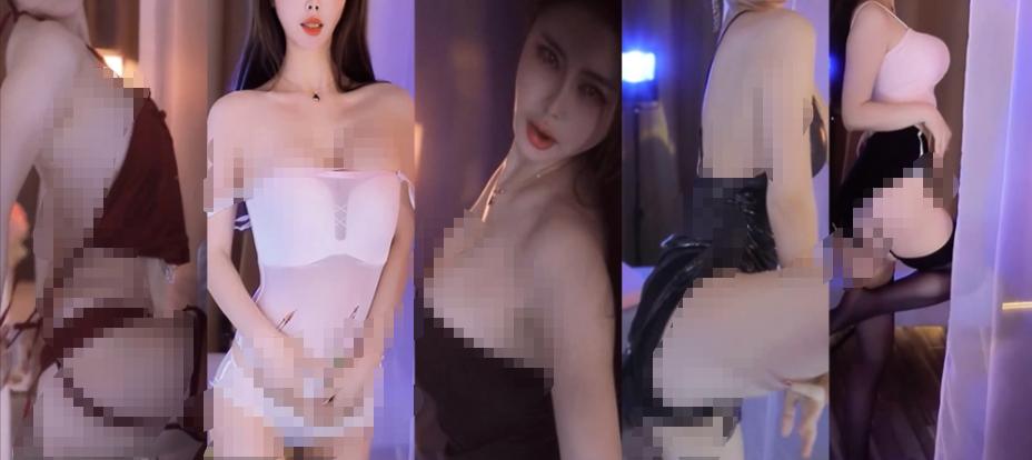 虎牙直播小慢头/邓小懵定制舞蹈，6段蓝紫夜色镜头记录