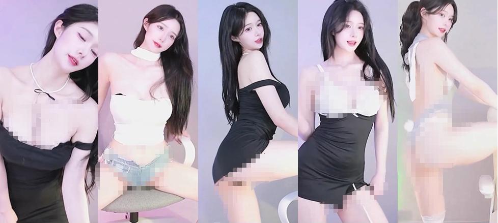 明珠sumin2005 2025年4月FlexTV舞蹈剪辑,16段浅色直播间里的状态记录