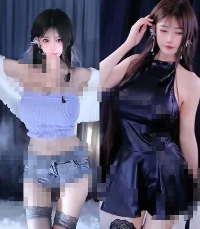 抖音UU酱嘉年华舞蹈,3段黑蓝造型短片比普通切片更有版本感
