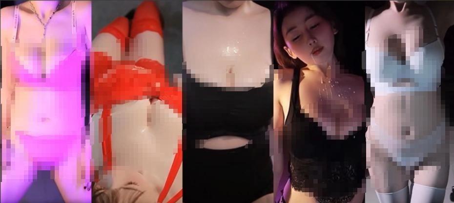 斗鱼直播黎一巨乃定制舞蹈,10段红黑夜间镜头短片记录