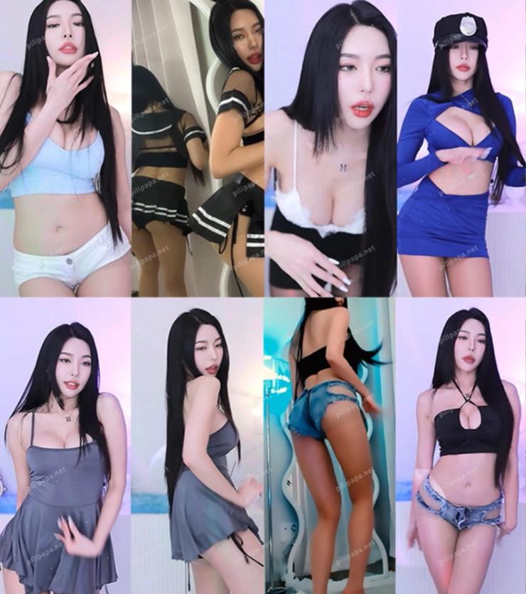 Sooplive圆圆3月直播舞蹈回看,原AfreecaTV镜头里的韩系氛围感