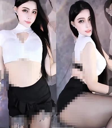畅聊主播困困夜间大胆舞蹈片段,4段灰白冷调镜头很有辨识度