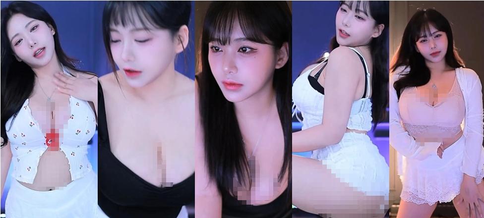 智贤2025年8月Sooplive舞蹈剪辑,蓝紫直播间里的状态更新