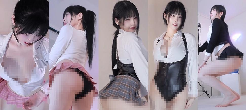韩佳恩的8月(2025年)直播舞蹈手记:Sooplive 64段镜头里的轻快节奏