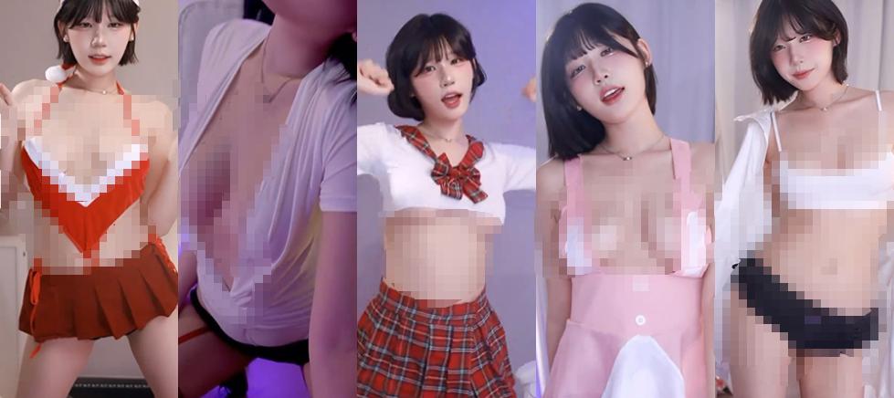 麋鹿golaniyule0 Sooplive2025年12月舞蹈剪辑,14段直播片段记录