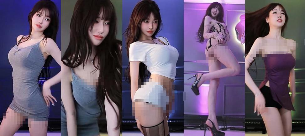 诗妍Sooplive 2025年9月舞蹈剪辑,19段舞台光影短片段