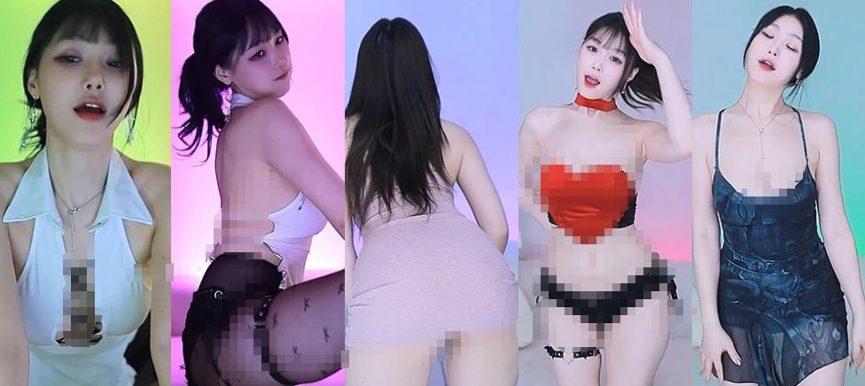 孝卡Sooplive这21段精选,浅蓝灯光里多了点轻快直播感