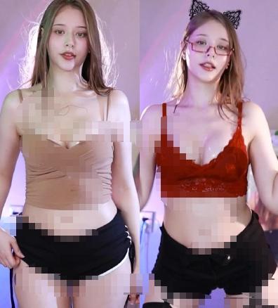 Lyasyaa Twitch精选舞蹈20段,浅色房间里的红绿造型切换