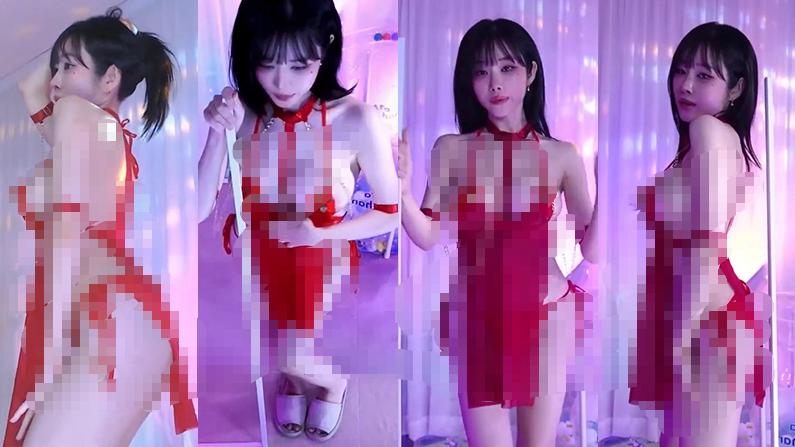 seoi1016韩国Twitch舞蹈集锦,2小时35分钟红裙造型很有身材记忆点