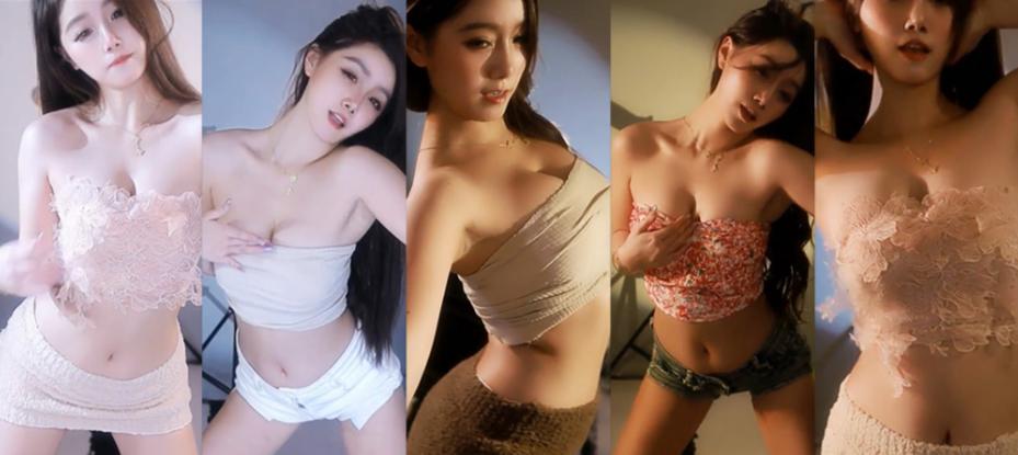 Ck晚心2025年虎牙4月直播热舞,91段裙装换装和灯影近景更有记忆点
