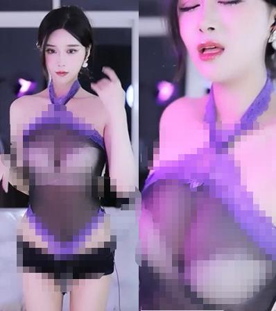 网易CC小恩雅紫色剧情舞蹈，2段薄纱造型短片很吸睛