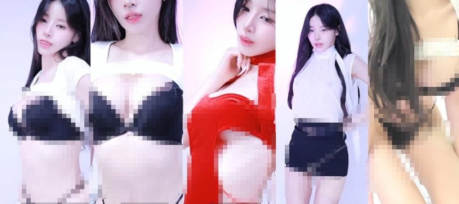 ohhanna PandaTV精选舞蹈40段,白色系造型下线条更清楚