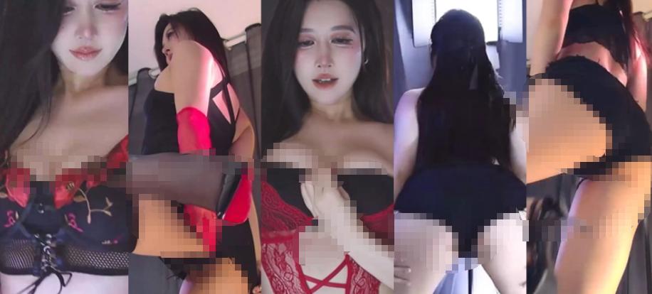 漂漂直播KK精选舞蹈合集，19段红黑白造型穿搭够大胆
