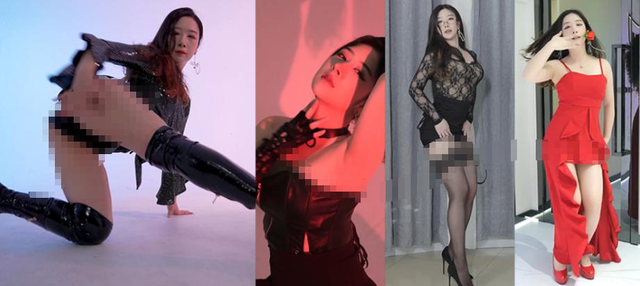 Ahri小狐狸呀B站4K精选舞蹈，48段高跟造型和舞台线条更出挑