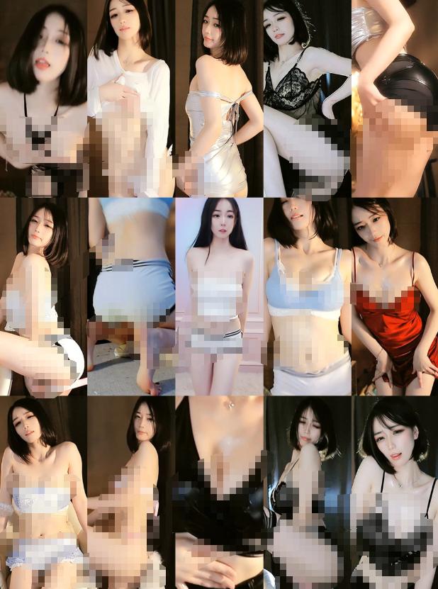 虎牙直播华星刘钞钞定制舞蹈,52段多套穿搭身材镜头很抓眼
