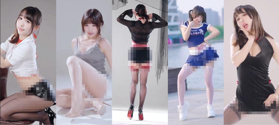 抓敏睡不醒啊啊啊B站精选舞蹈，21段制服短裙和户外镜头很出片