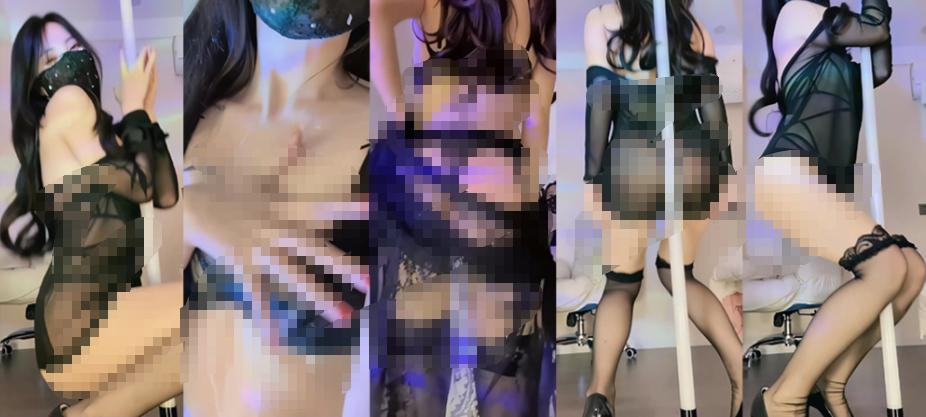 虎牙直播温婉:三段付费定制热舞都走黑色造型路线