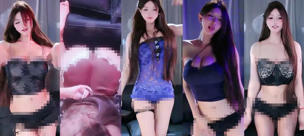 VV星球捏捏小Y脸热舞合集二,16段造型在蓝紫灯光下各有侧重
