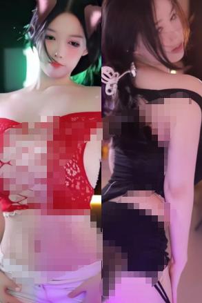 虎牙李纯儿6段舞蹈片段,暗场灯光下的贴身造型很有冲击