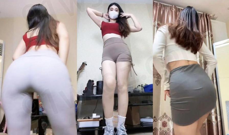 快手顾聪聪22段居家舞蹈片段,高腰裤装里的竖屏节奏更直接