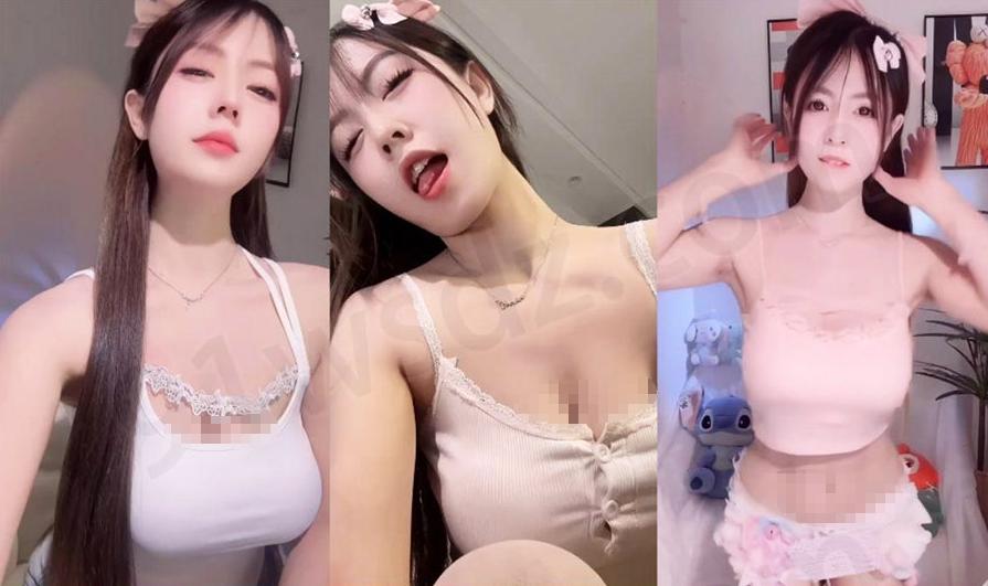 快手诗诗8段舞蹈片段,猫耳造型与轻快居家节拍交替出现