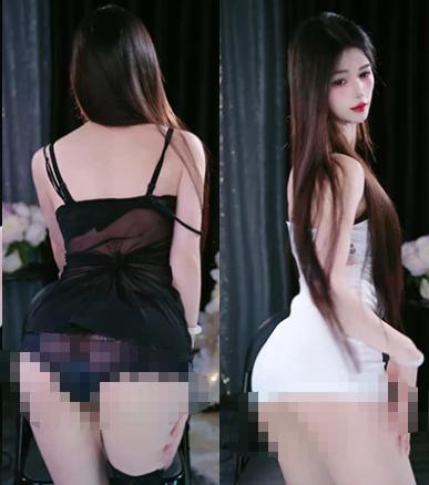 来秀呆呆小美(甜妹)舞蹈合集四,暗幕场景中的坐姿编排