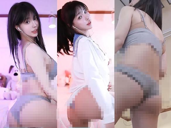 Sooplive韩国BJ冬天12段舞蹈剪辑,多套穿搭让直播画面不断换调