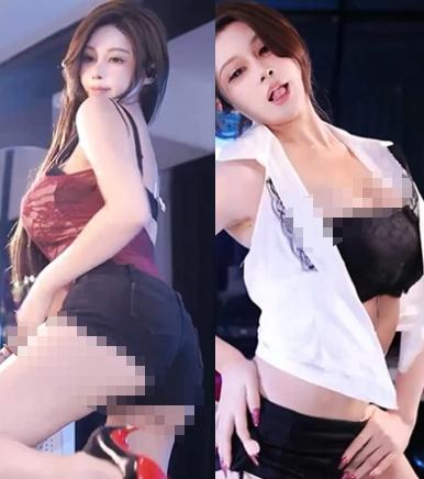 斗鱼艺瑟妃小号舞蹈合集八,座椅编排串起5段直播表演