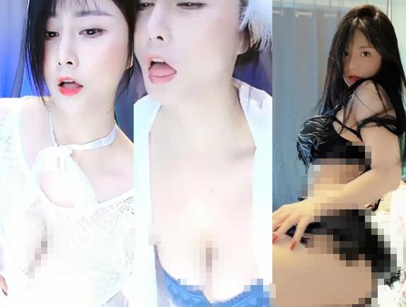 虎牙李可儿11段定制舞蹈,白色轻纱和黑色贴身造型近景更强