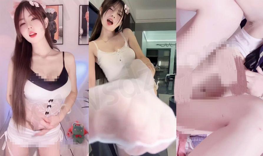 快手诗诗8段舞蹈片段,猫耳造型与轻快居家节拍交替出现