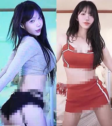 Sooplive韩国BJ冬天12段舞蹈剪辑,多套穿搭让直播画面不断换调