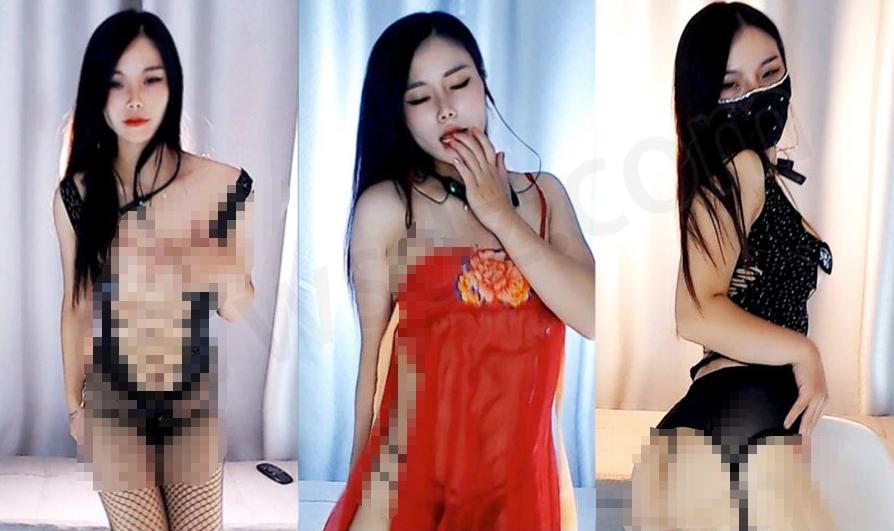 网易CC可乐酥四段舞蹈记录,红黑造型把室内画面分成两种节奏