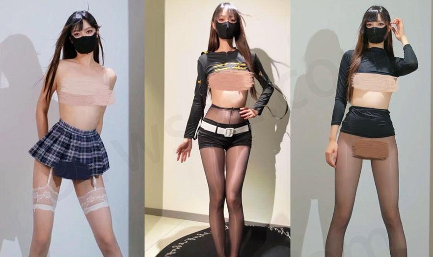 推特桥本玲奈6月末会员舞蹈精选,黑口罩造型下的9段短视频记录