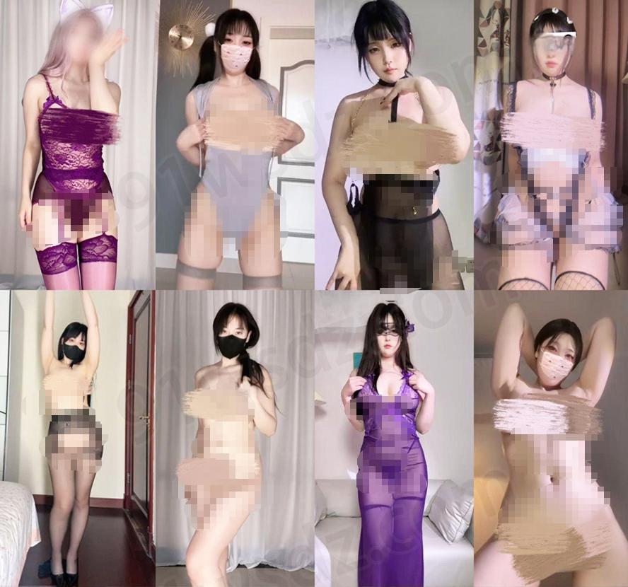 B站凸凸兔22段私拍动感片段,蒙面造型和贴身穿搭更有冲击