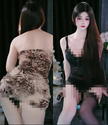 来秀甜妹er的8段舞蹈像连续换装短片,黑白造型一路切到豹纹