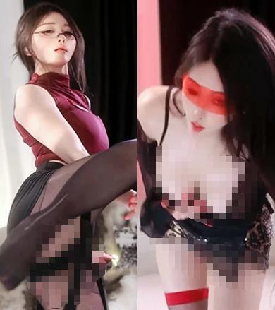 来秀椿儿14段舞蹈记录,红黑造型带出不同镜头氛围