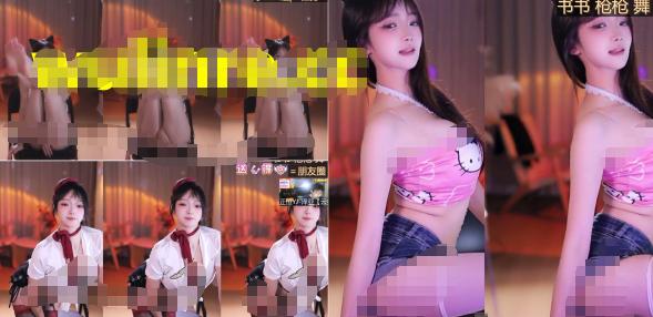 虎牙梗梗27段舞蹈剪辑,暖色镜头中穿插多种主题造型