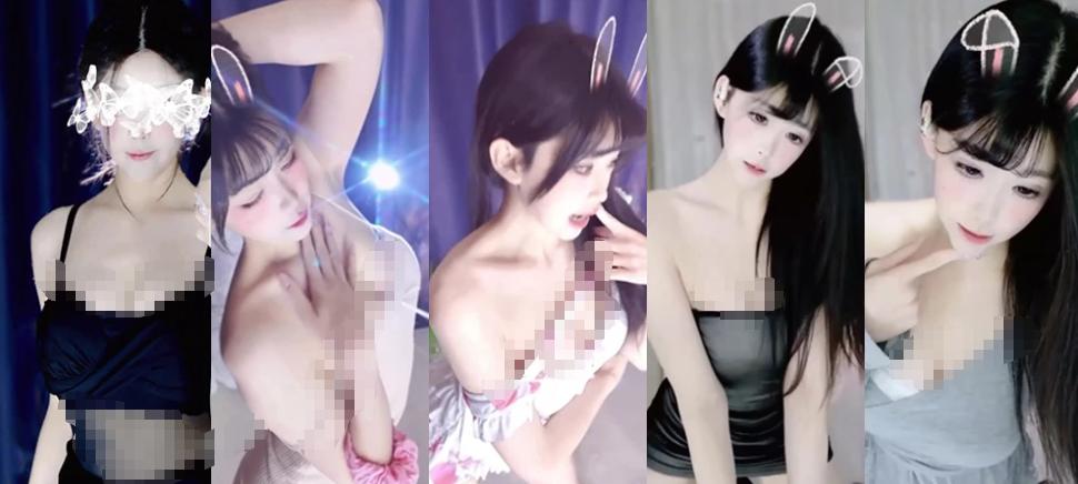 辣辣这组VV星球舞蹈更偏柔和近景,21段片段延续轻熟直播感