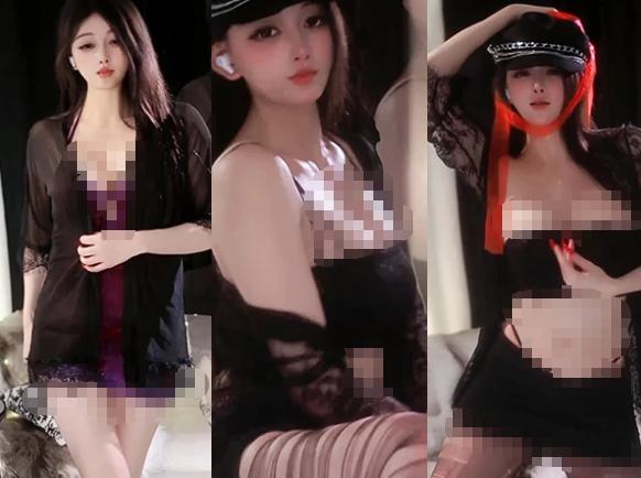 来秀椿儿14段舞蹈记录,红黑造型带出不同镜头氛围