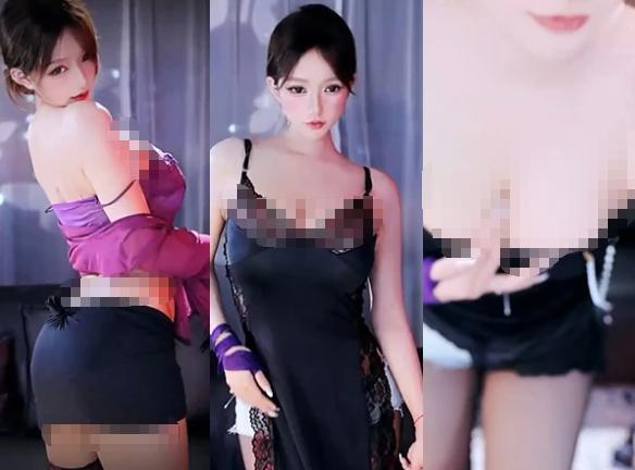 捏捏小Y脸舞蹈合集来到第五辑,19段VV星球片段延续紫黑冷调