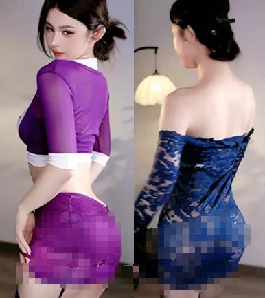 来秀/触动善雅7段热舞整活,紫蓝银三种色彩各有节拍