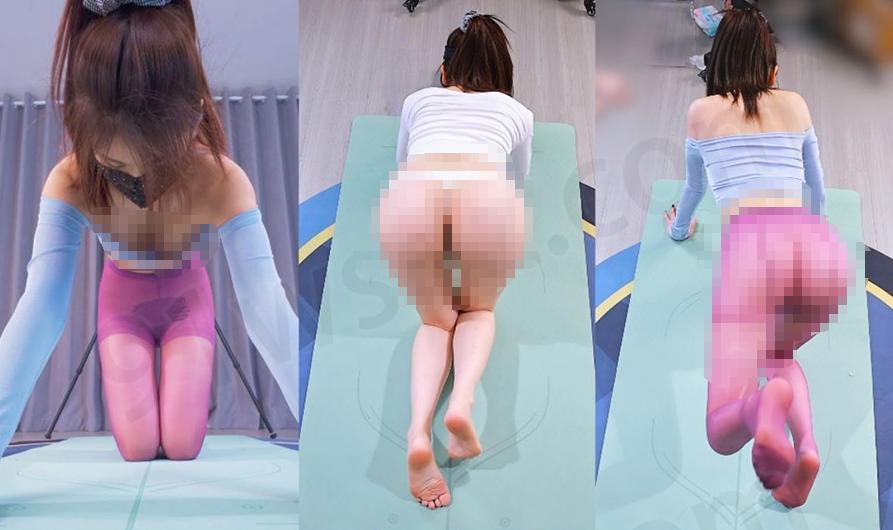 日月俱乐部王牌丹丹垫上操视频：多机位运动画面