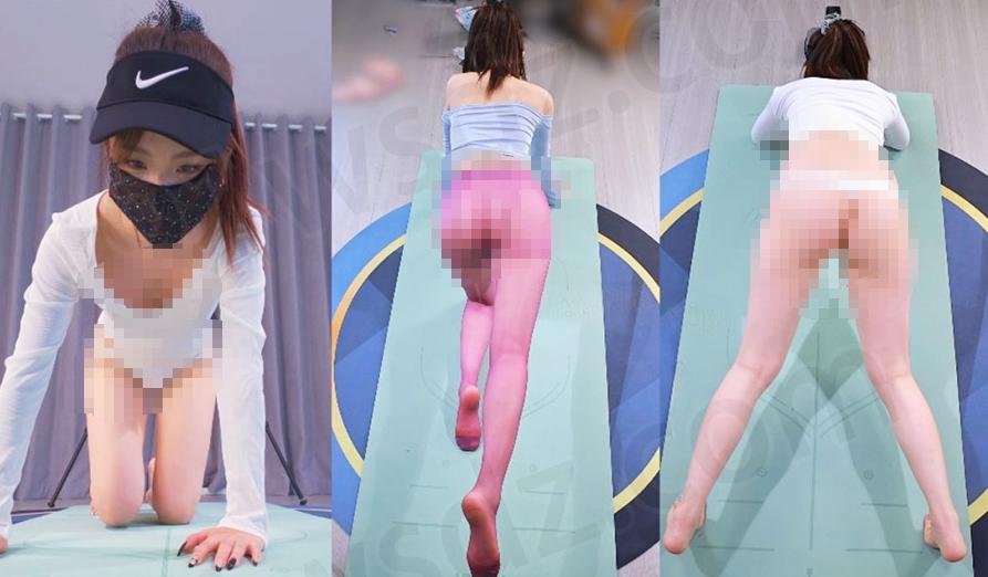 日月俱乐部王牌丹丹垫上操视频：多机位运动画面