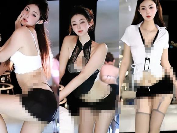 来秀锦汐舞蹈剪辑，白衬衫造型带来清爽观感