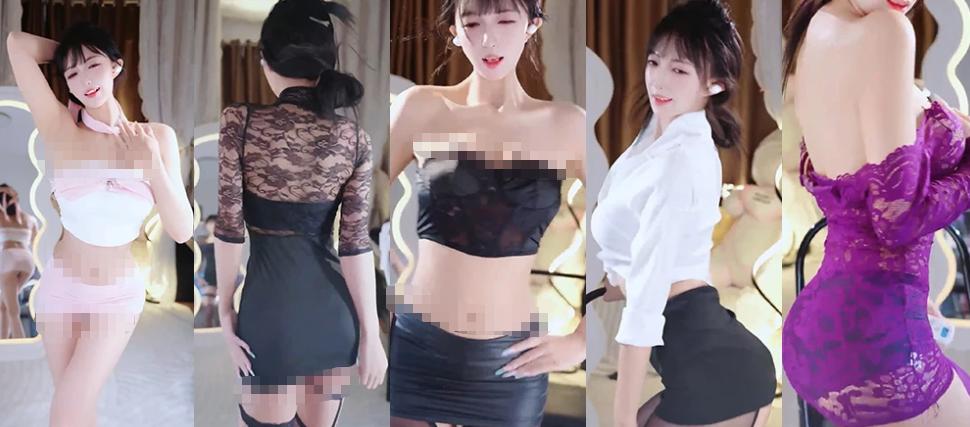 来秀福福深夜舞蹈整理,44段直播镜头里的氛围变化记录