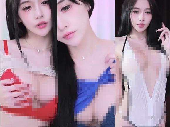 韩国BJ znvely00直播PandaTV舞蹈片段|近距离取景与深色布景