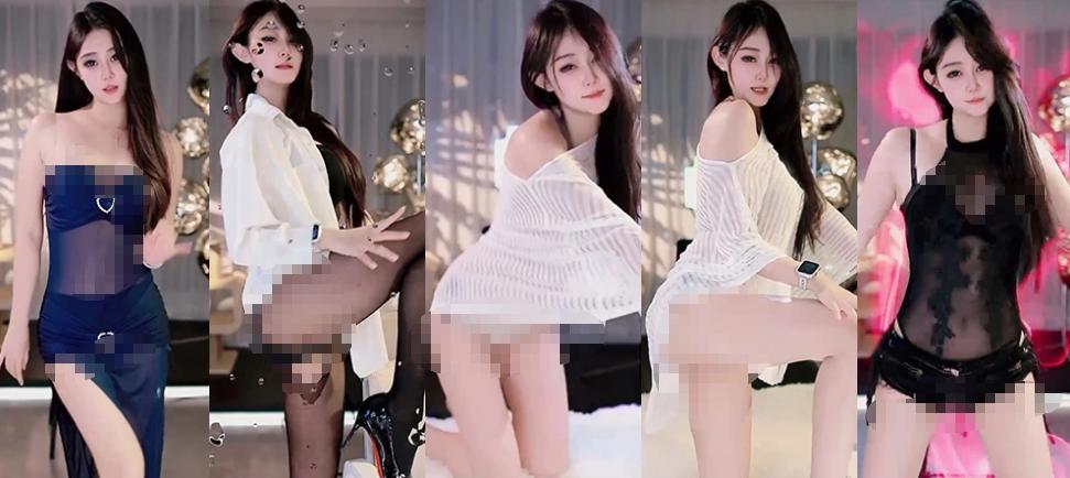 畅聊金安安舞蹈合集，花形灯影里的多样穿搭